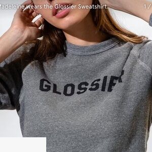 Glossier Sweatshirt - Medium ✨